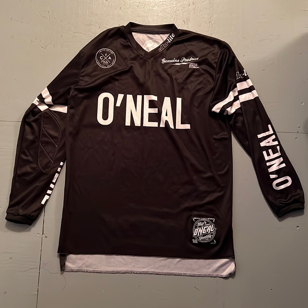 Sick Limited Edition Moto Brand O’Neal Dirt bike jersey. Black & White.